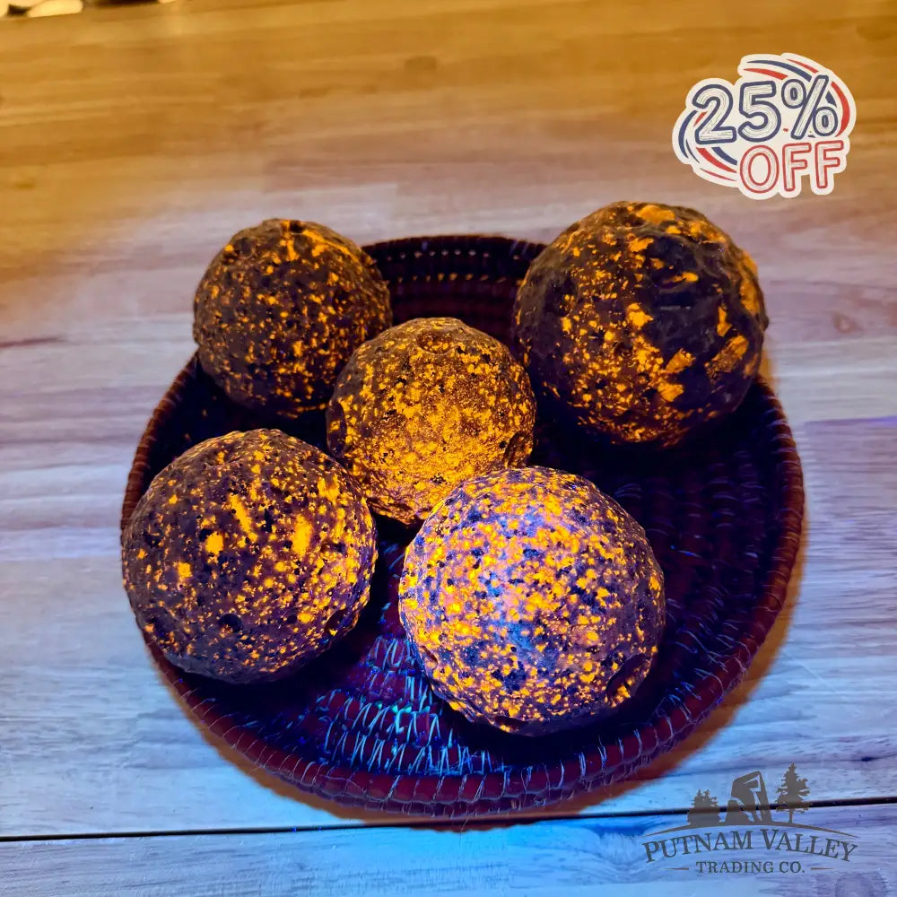 Carved Yooperlite Moons | In Select Sizes - 2.8’’ - 2.9’’ - Sculpture