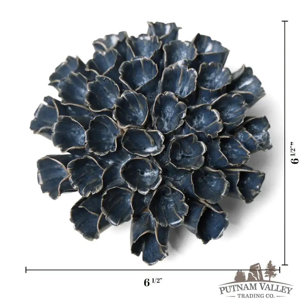 Sea Polyp Blue Grey Accent