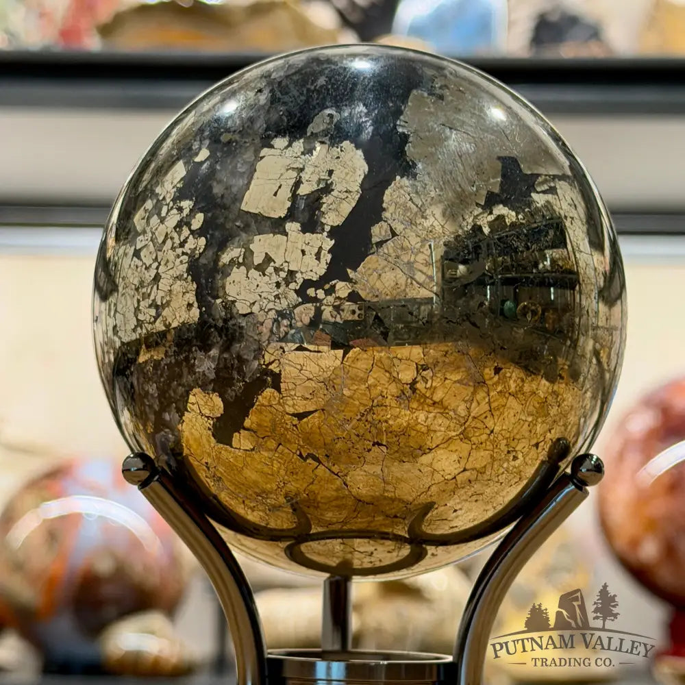 Chalcopyrite Sphere 3.97’’ - Sphere