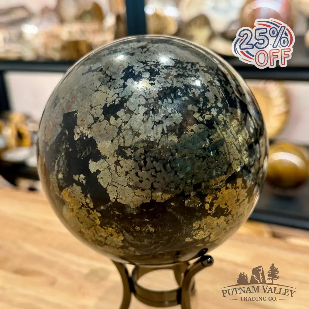 Chalcopyrite Sphere 4.85’’ - Sphere