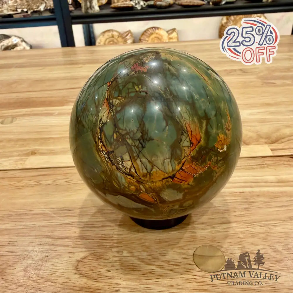 Cherry Creek Jasper Sphere 4.2’’ Sphere