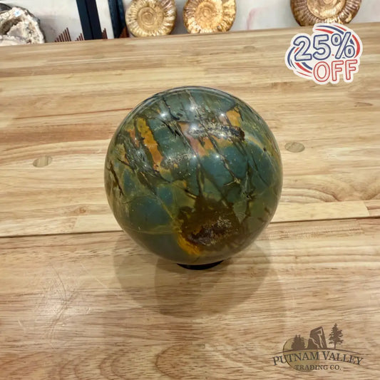 Cherry Creek Jasper Sphere 4.36’’ Sphere