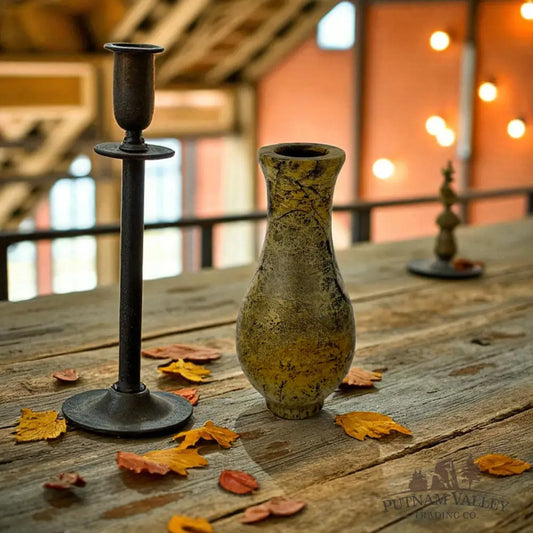 Chinese Painting Stone Gourd Vase Vase