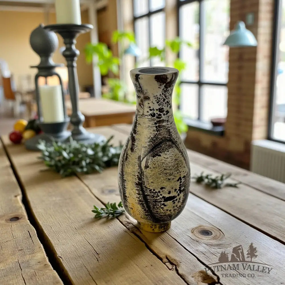 Chinese Painting Stone Gourd Vase Vase