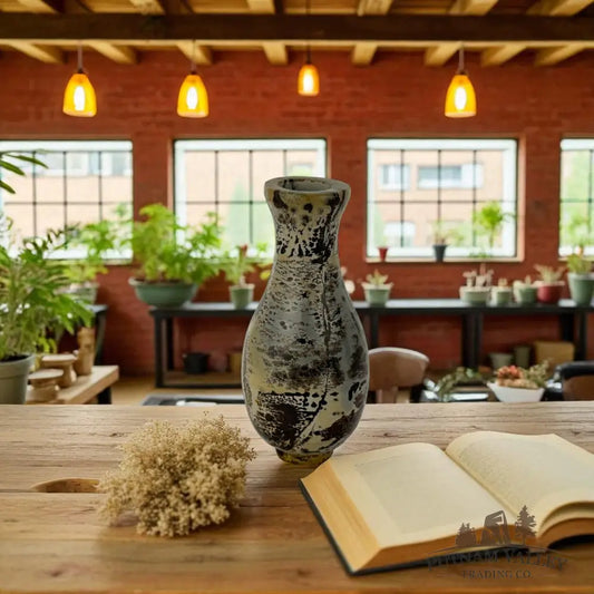 Chinese Painting Stone Gourd Vase Vase