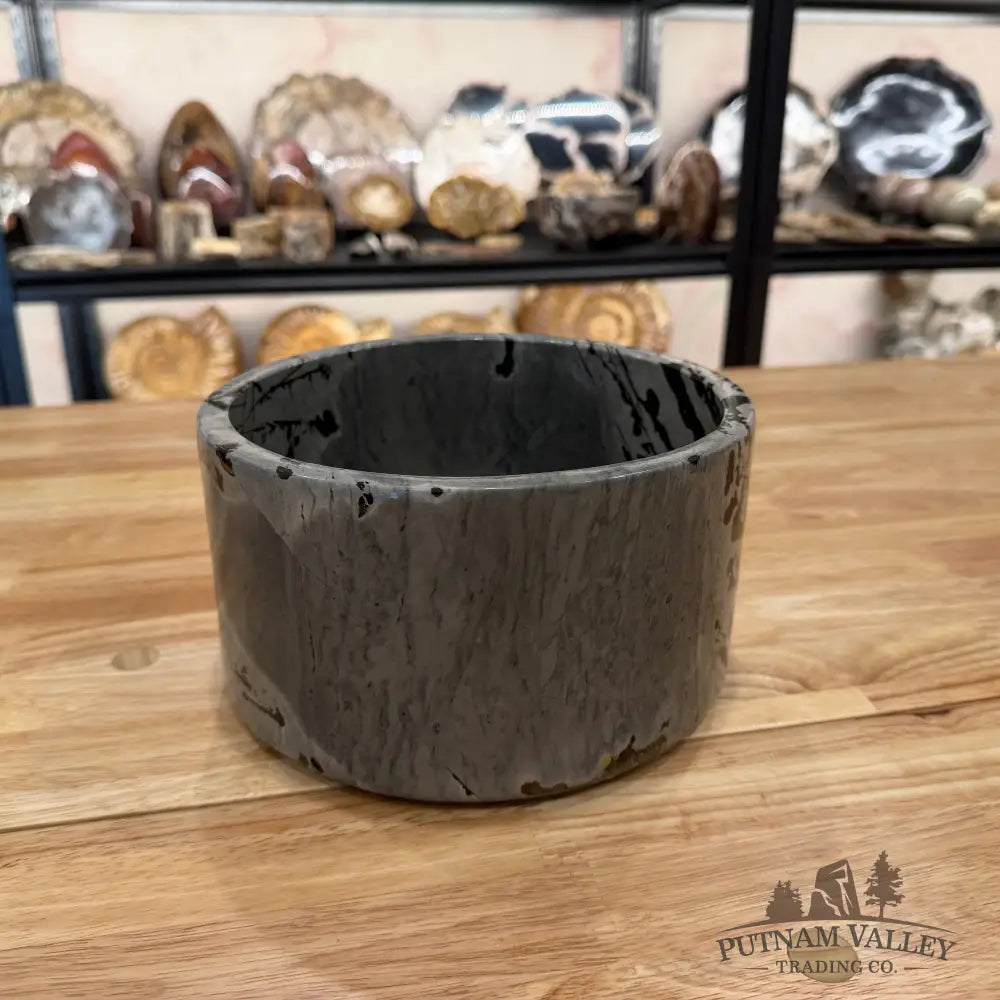 Chinese Painting Stone Large Bowl Bowl