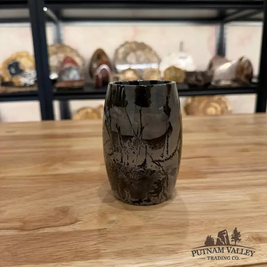 Chinese Painting Stone Pen Holder - Putnam Valley Trading Co.