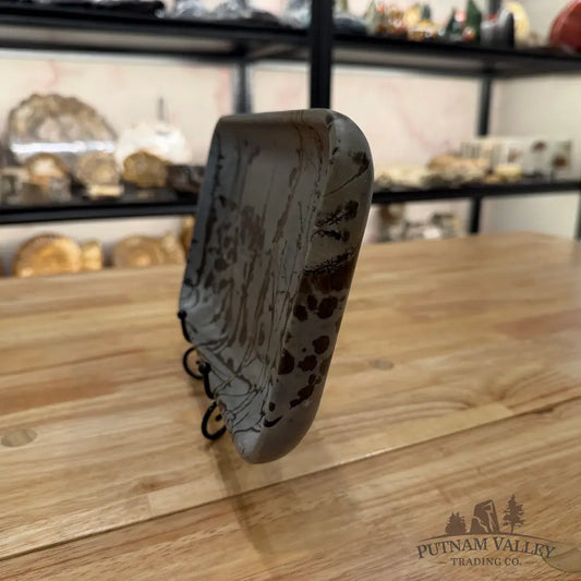 Chinese Painting Stone Rectangle Plate Plate