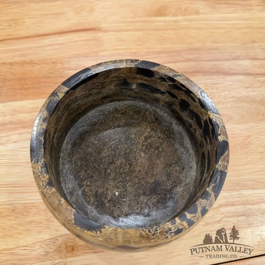 Chinese Painting Stone Small Bowl Bowl