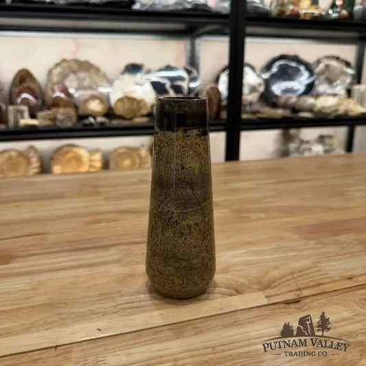 Chinese Painting Stone Vase - Putnam Valley Trading Co.