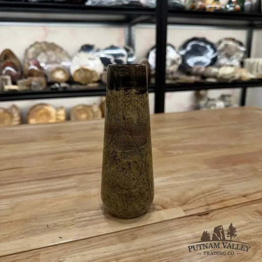 Chinese Painting Stone Vase - Putnam Valley Trading Co.