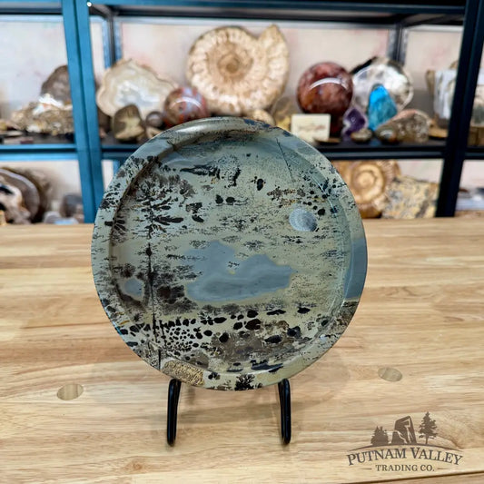 Chinese Picture Jasper Decorative Tray 2.92 - Bowl