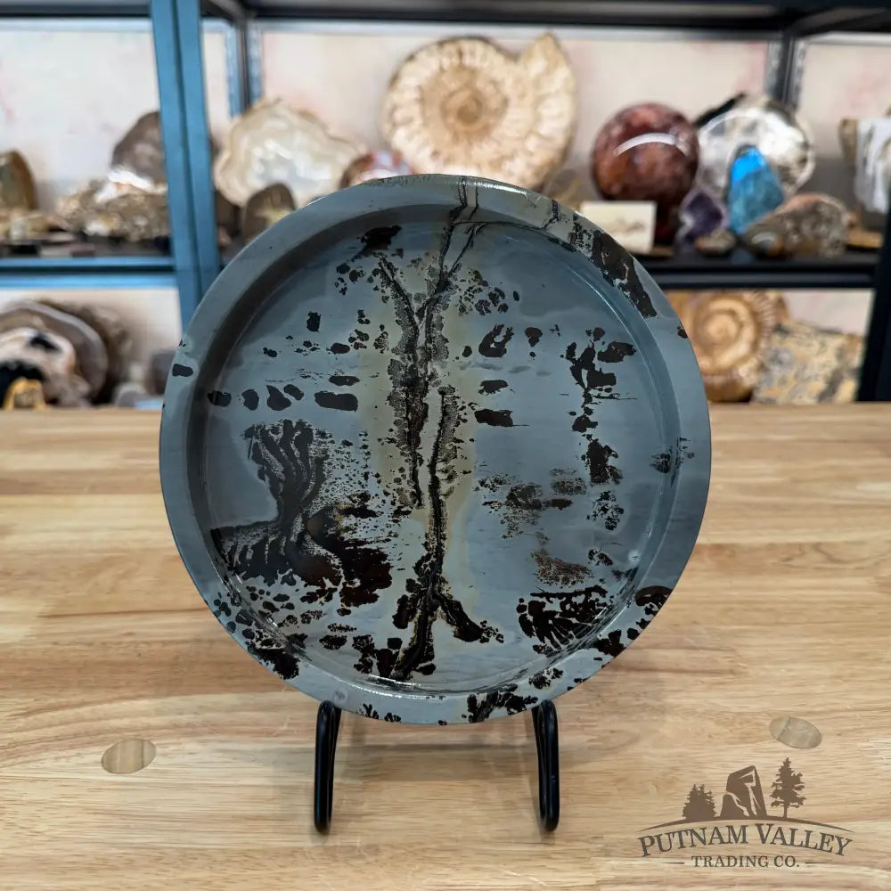 Chinese Picture Jasper Decorative Tray - Bowl