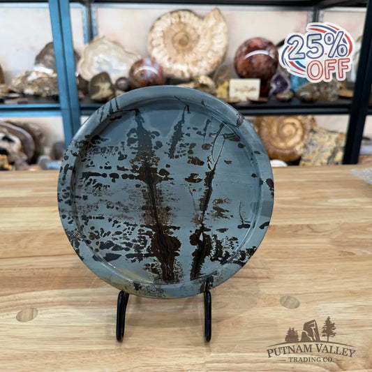 Chinese Picture Jasper Decorative Tray - Bowl