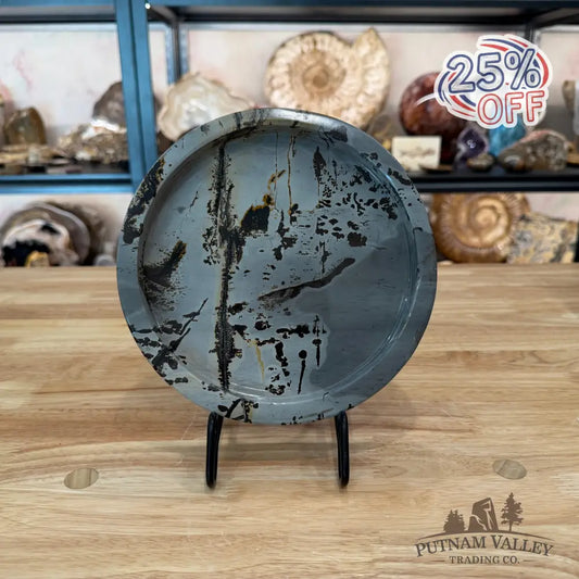 Chinese Picture Jasper Decorative Tray - Bowl