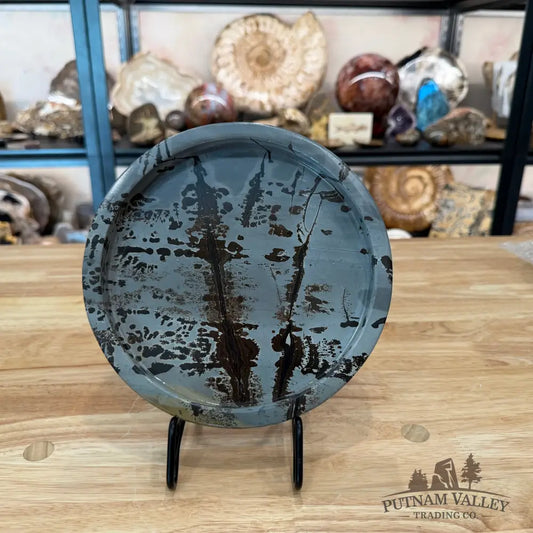 Chinese Picture Jasper Decorative Tray - Bowl
