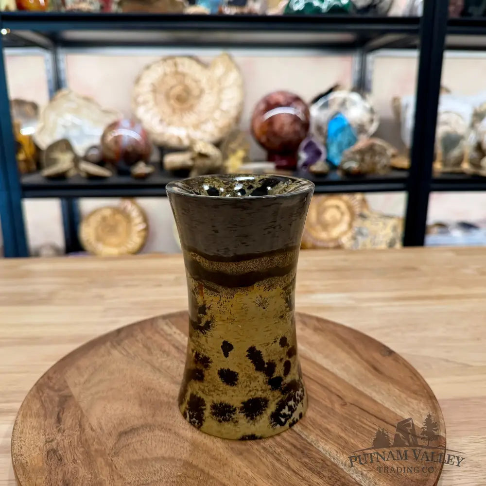 Chinese Picture Jasper Flared Vase - Vase