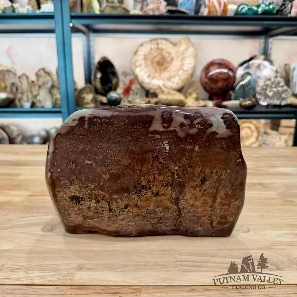 Chinese Picture Jasper Freeform Table Accent 9.75’’ - Accent