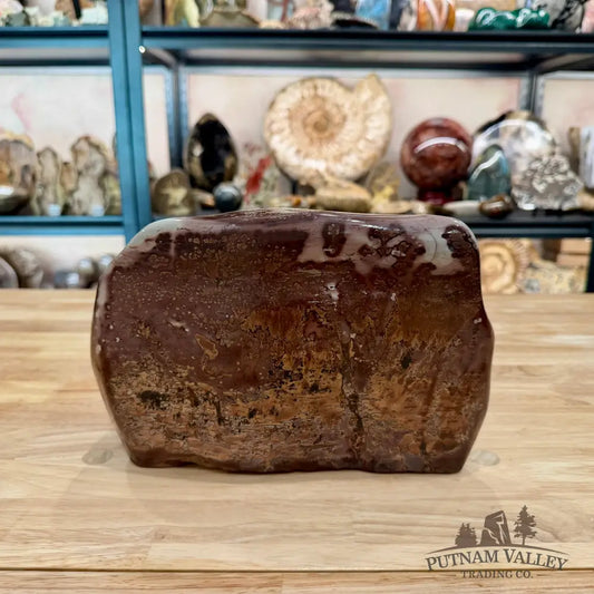 Chinese Picture Jasper Freeform Table Accent 9.75’’ - Accent