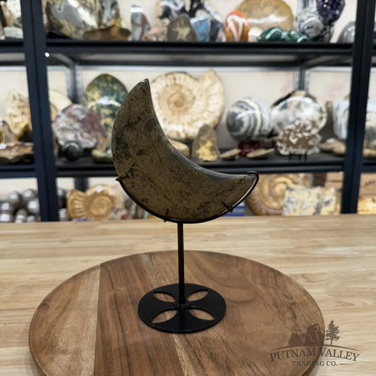 Chinese Picture Jasper Moon + Stand - Accent