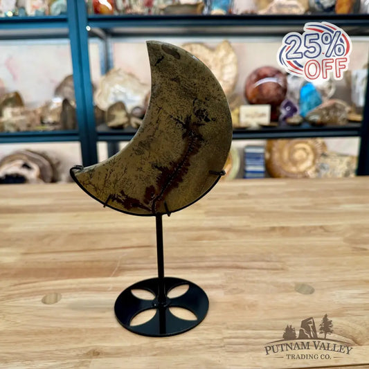 Chinese Picture Jasper Moon + Stand 9’’ - Accent