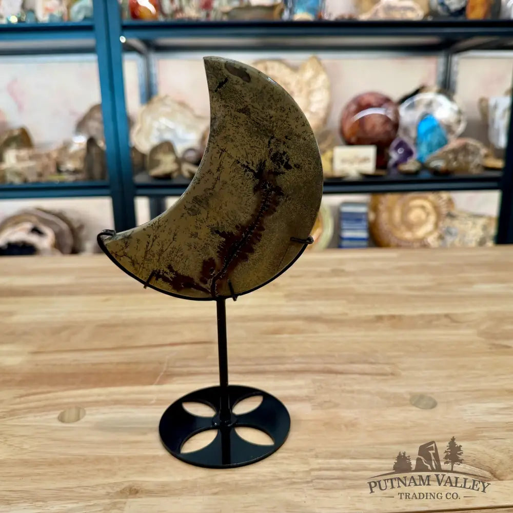 Chinese Picture Jasper Moon + Stand 9’’ - Accent