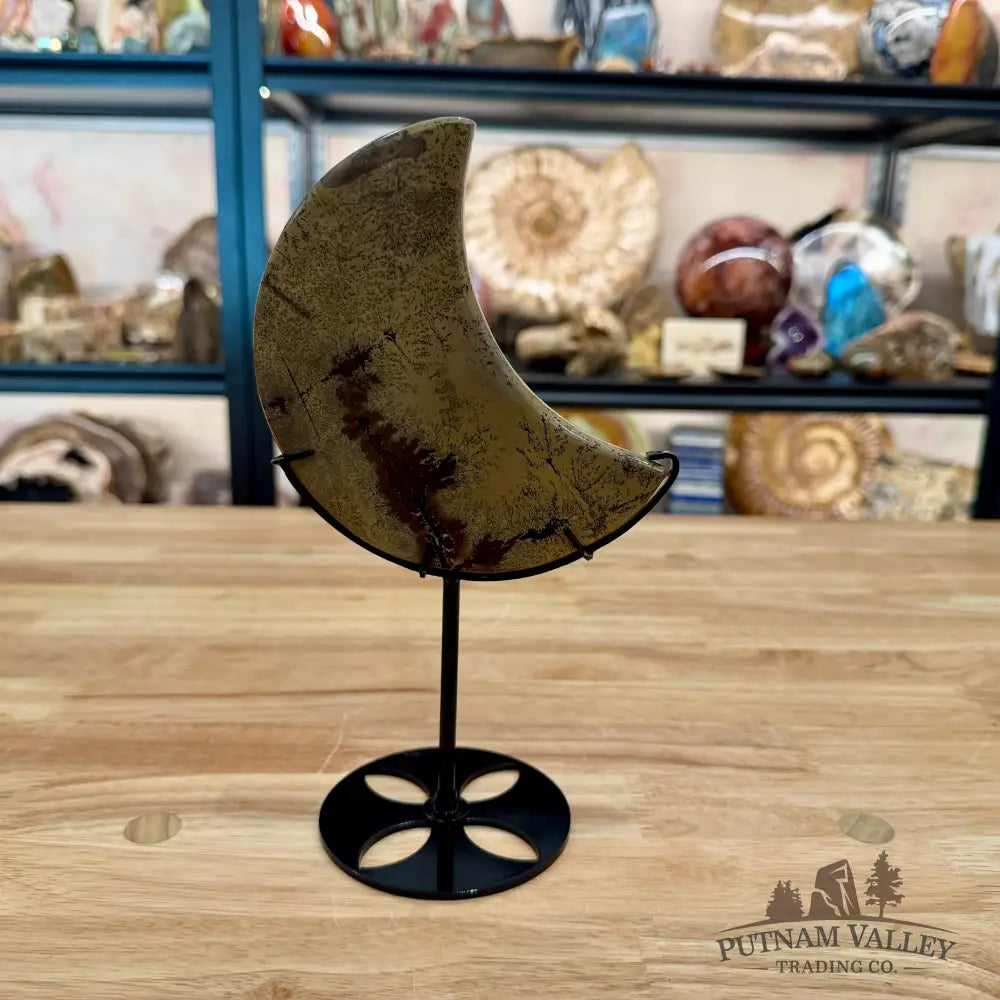 Chinese Picture Jasper Moon + Stand 9’’ - Accent