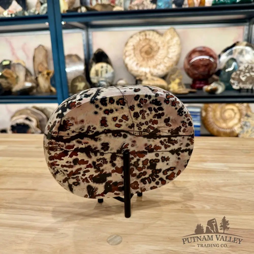 Chinese Picture Jasper Oval Dish 8.45’’ - Plate