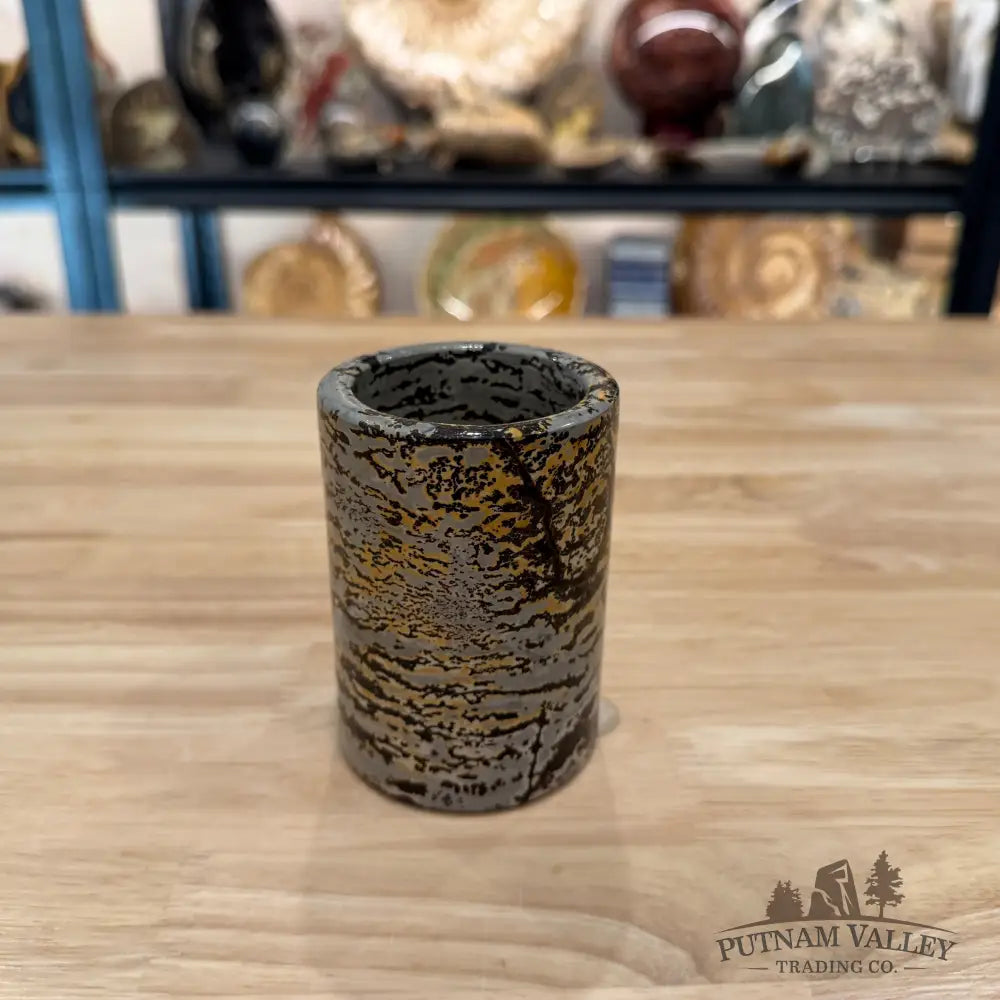 Chinese Picture Jasper Pen Holder 3.7’’ 1.08 - Vase