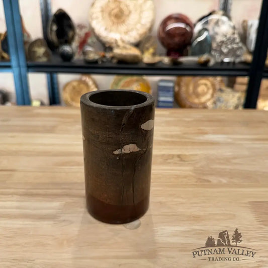 Chinese Picture Jasper Pen Holder 1.? - Vase