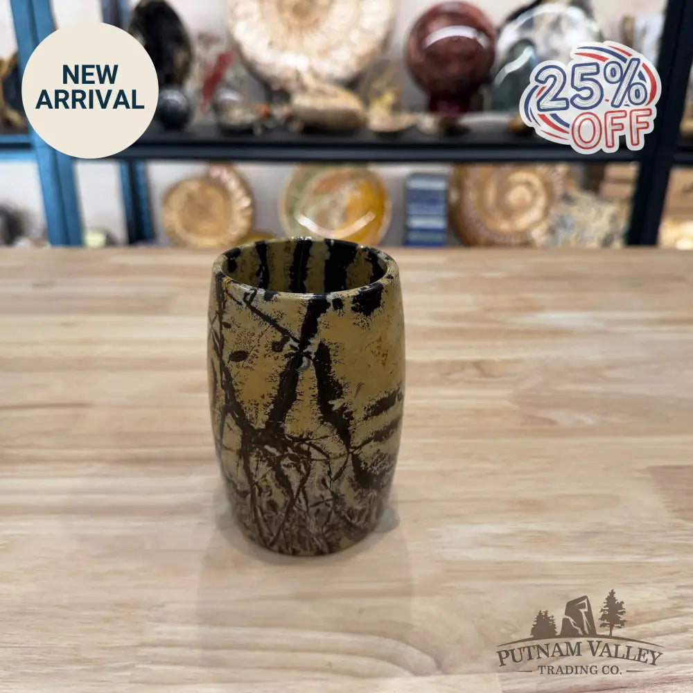 Chinese Picture Jasper Pen Holder 4.7’’ 1.44 - Vase