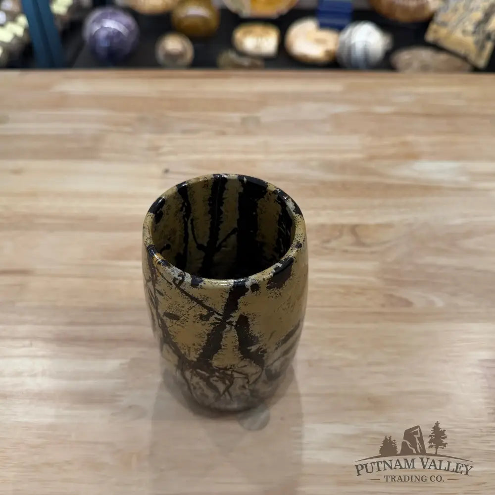 Chinese Picture Jasper Pen Holder 4.7’’ 1.44 - Vase