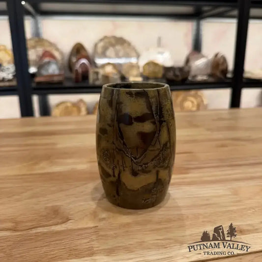 Chinese Painting Stone Pen Holder - Putnam Valley Trading Co.