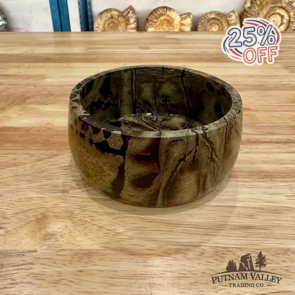 Chinese Painting Stone Small Bowl - Putnam Valley Trading Co.