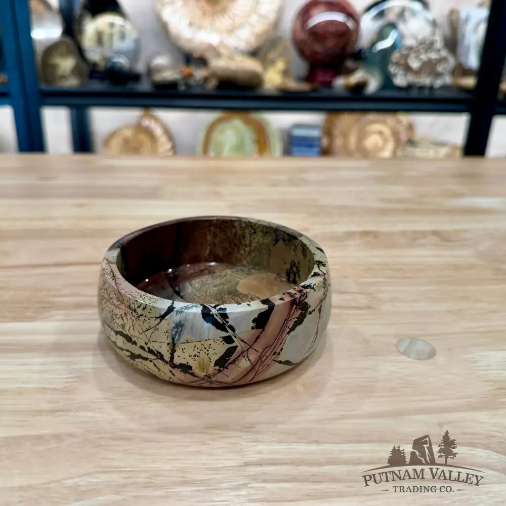 Chinese Picture Jasper Small Bowl 3 - Bowl
