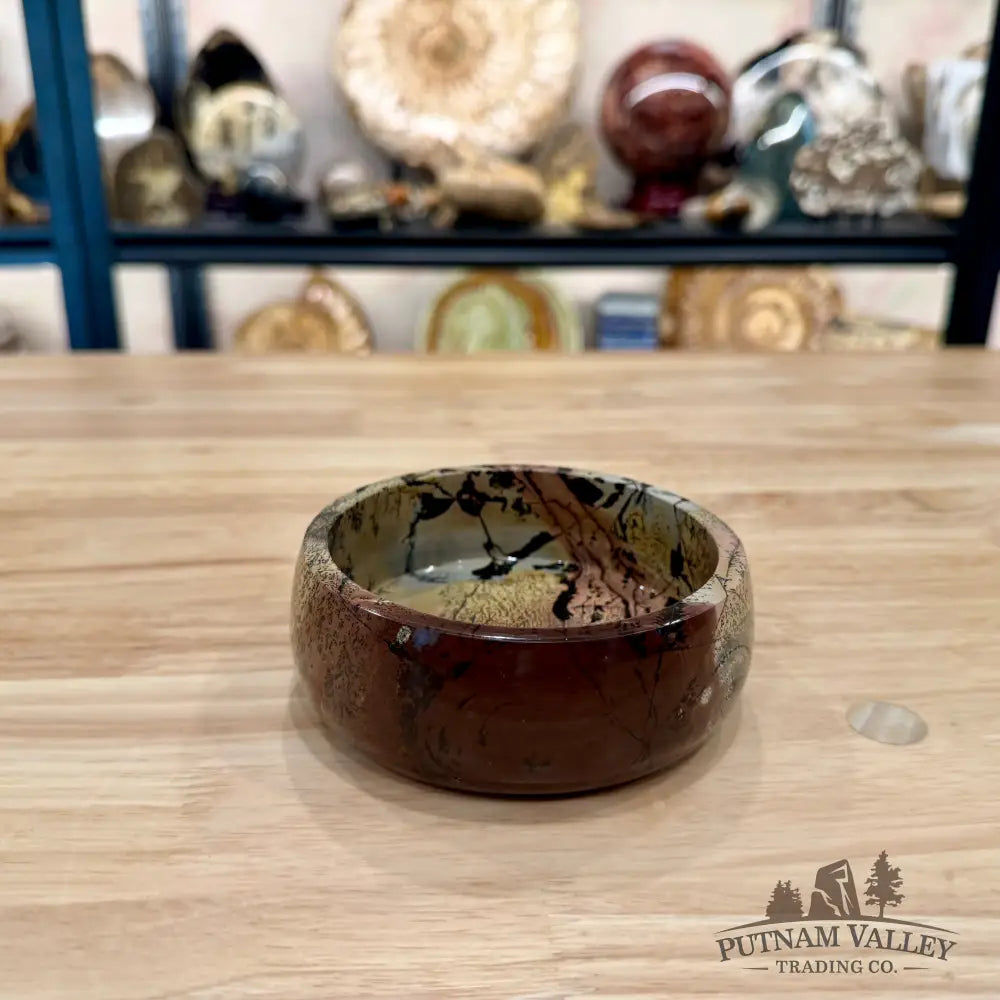 Chinese Picture Jasper Small Bowl 3 - Bowl