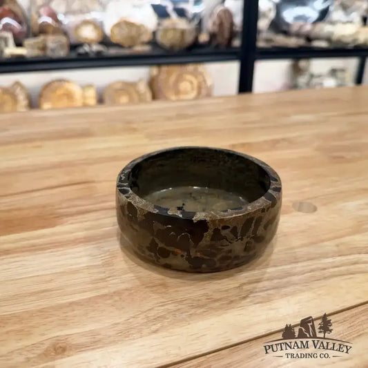 Chinese Painting Stone Small Bowl - Putnam Valley Trading Co.