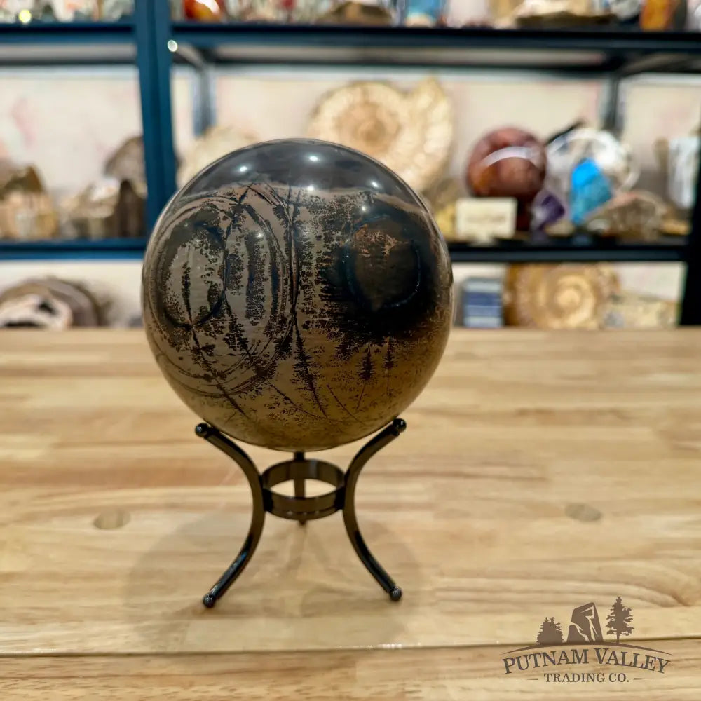 Chinese Picture Jasper Sphere 4.99’’ - Sphere