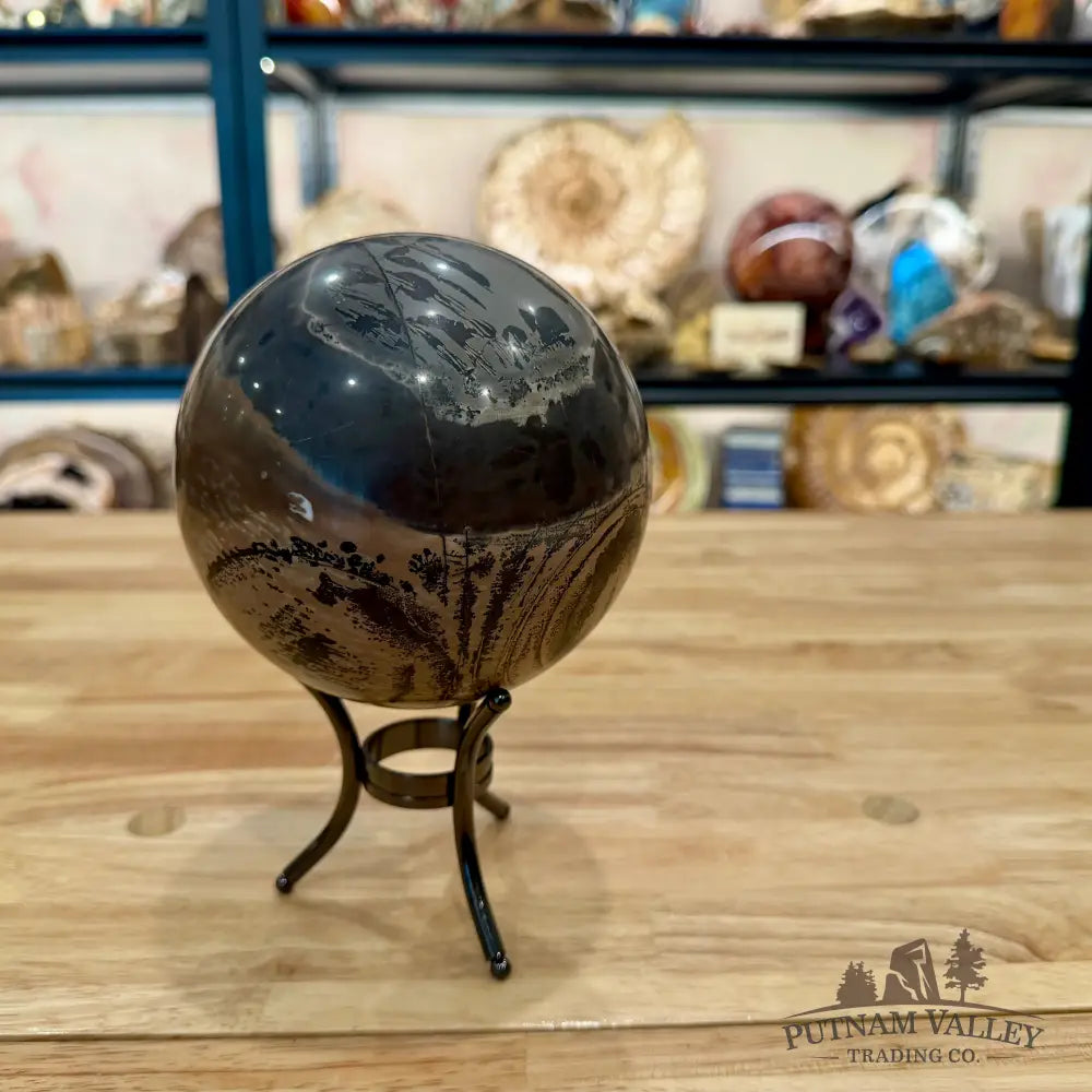 Chinese Picture Jasper Sphere 4.99’’ - Sphere