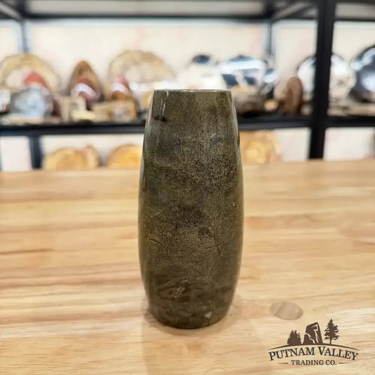 Chinese Painting Stone Torpedo Vase - Putnam Valley Trading Co.