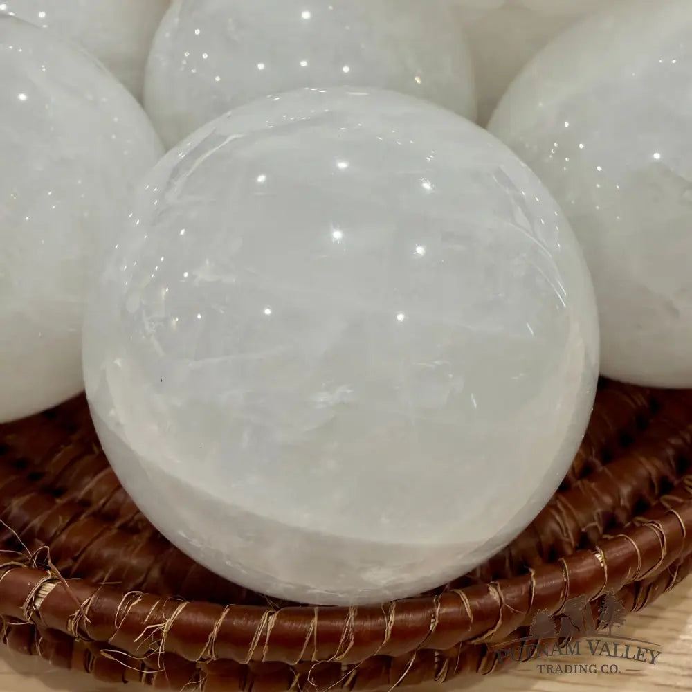 Clear Quartz Spheres | 2.7’’ - 2.9’’ - Sphere