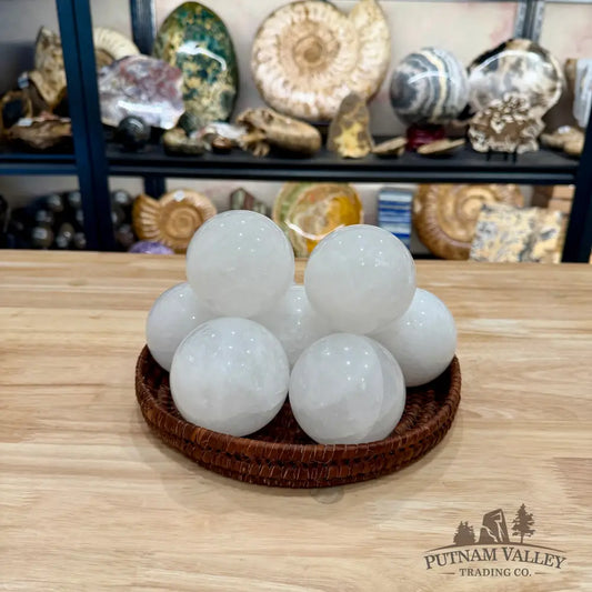 Clear Quartz Spheres | 2.7’’ - 2.9’’ - Sphere