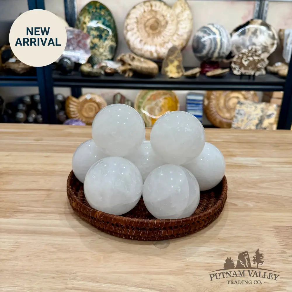 Clear Quartz Spheres | 2.7’’ - 2.9’’ - Sphere