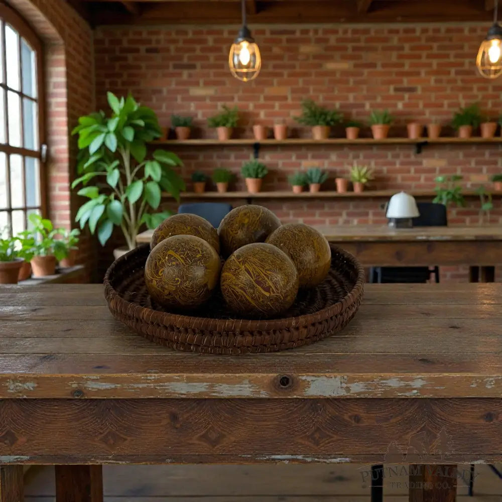 Coquina Jasper Spheres 2.41’’ - 2.7’’ Sphere