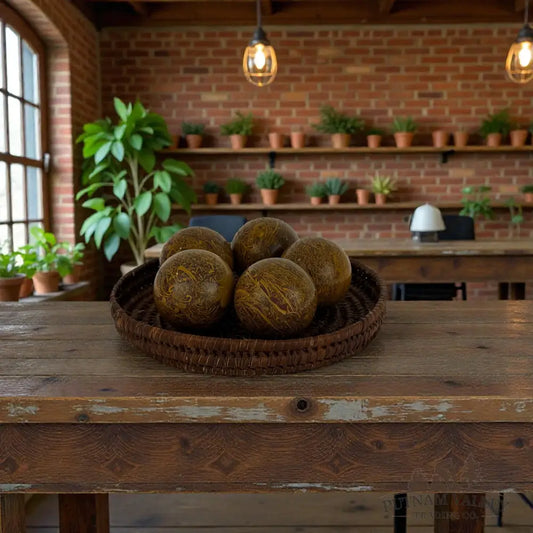 Coquina Jasper Spheres 2.41’’ - 2.7’’ Sphere