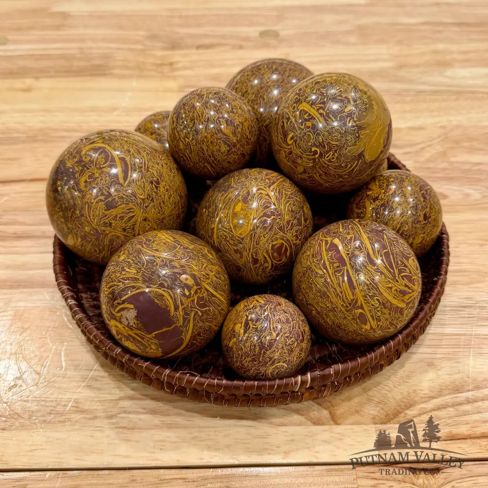 Coquina Jasper Spheres | In Select Sizes Sphere