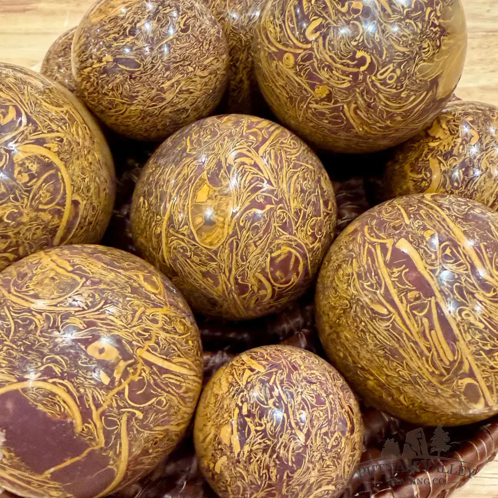 Coquina Jasper Spheres | In Select Sizes Sphere