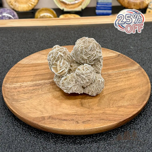 Desert Rose Selenite Cluster 4.6’’ - Accent