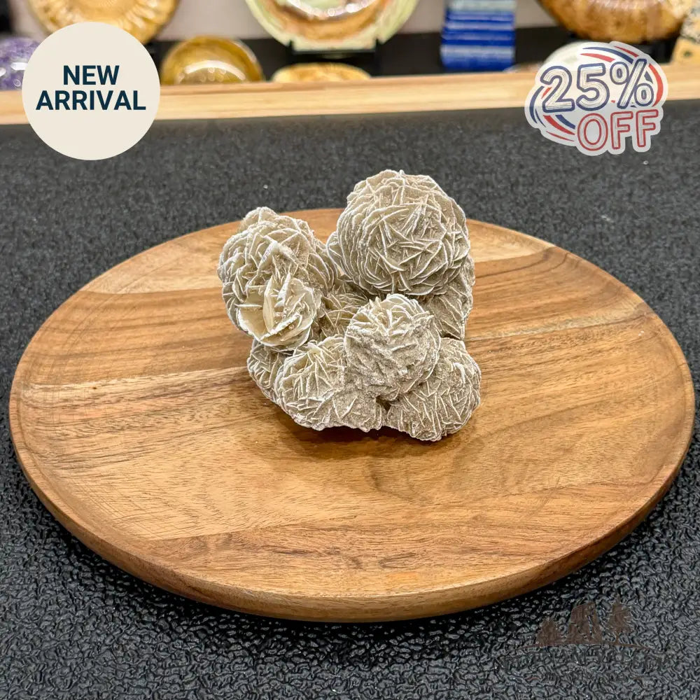 Desert Rose Selenite Cluster 4.6’’ - Accent