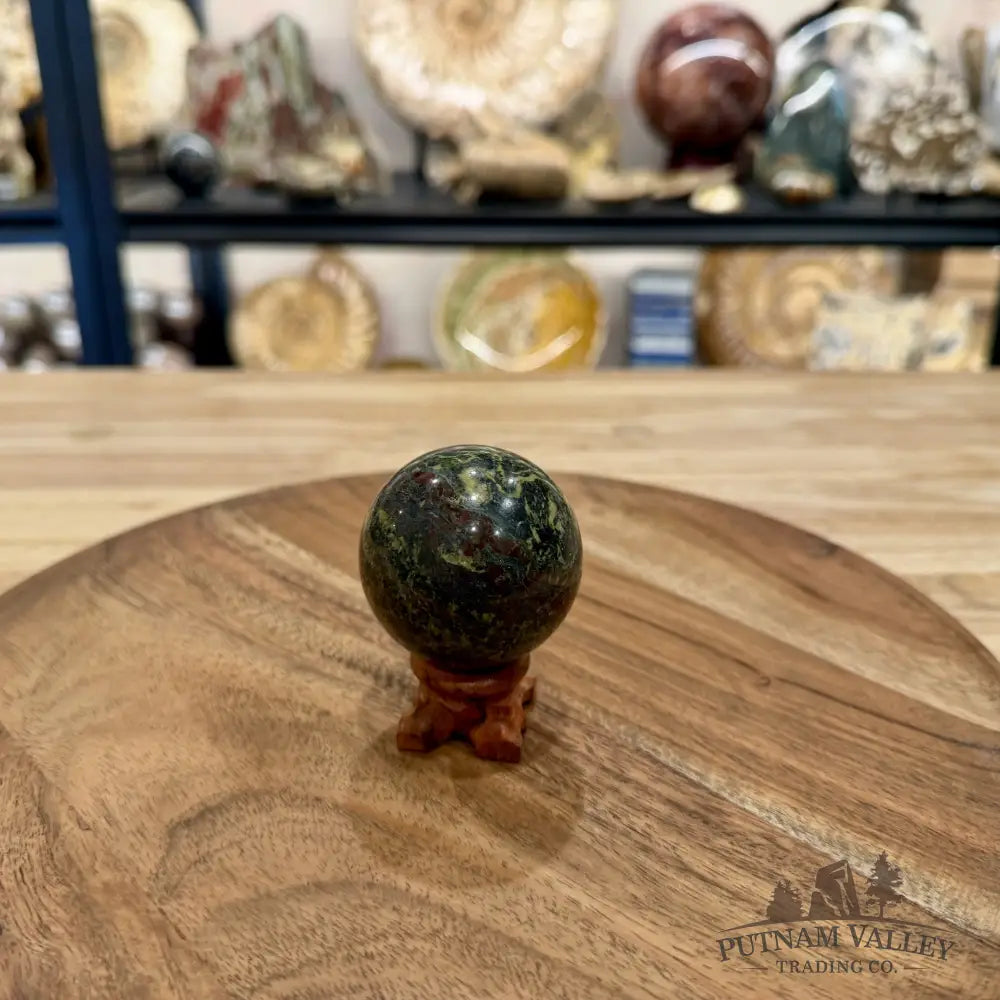 Dragon Blood Jasper Sphere 2’’ - Sphere